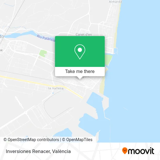 Inversiones Renacer map