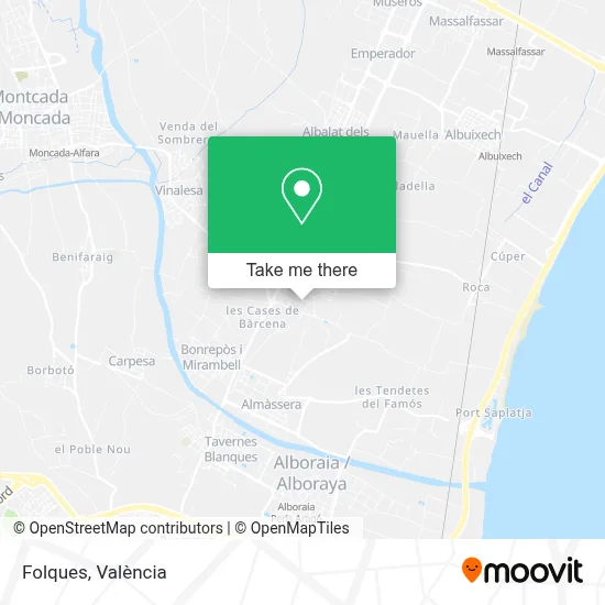 Folques map