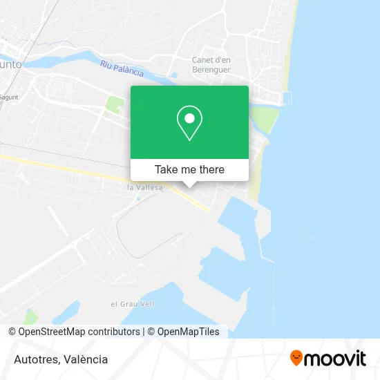 Autotres map