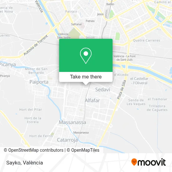 Sayko map