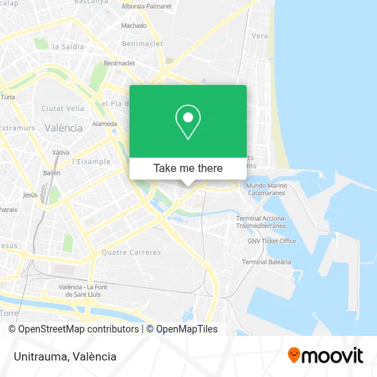Unitrauma map