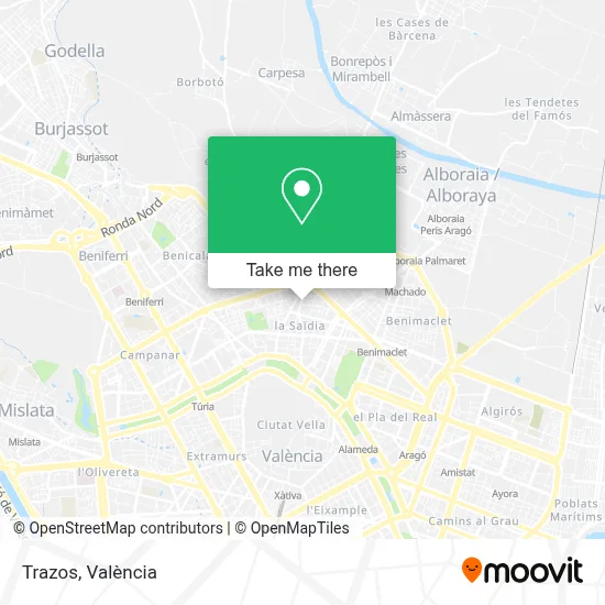 Trazos map