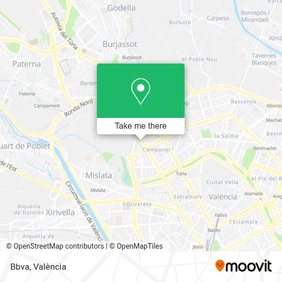Bbva map
