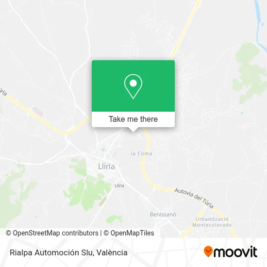 Rialpa Automoción Slu map