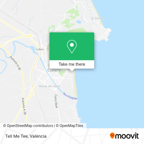 Tell Me Tee map