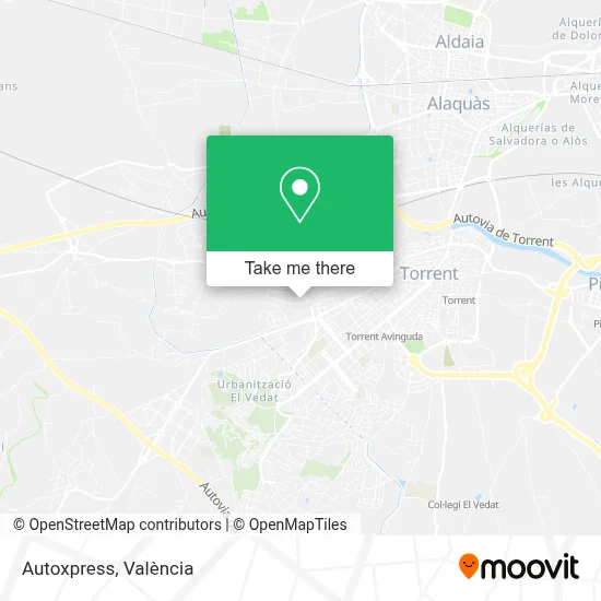 Autoxpress map