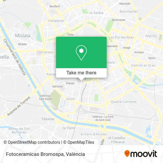 Fotoceramicas Bromospa map
