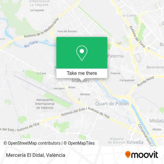Mercería El Didal map