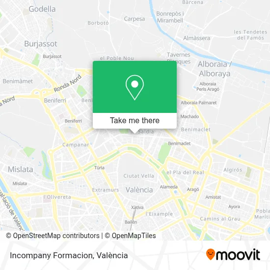 Incompany Formacion map