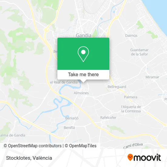 Stocklotes map