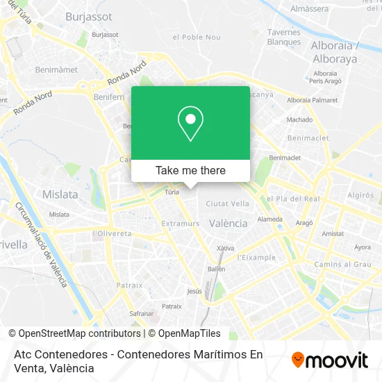 Atc Contenedores - Contenedores Marítimos En Venta map