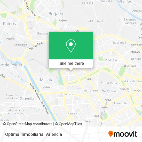 Optima Inmobiliaria map