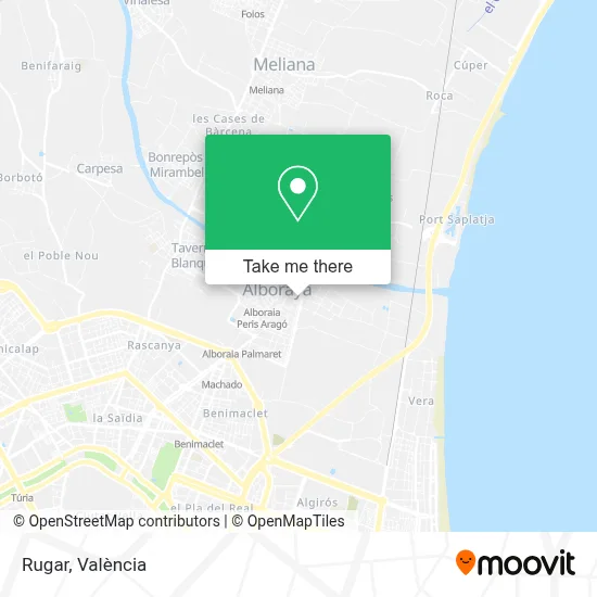 Rugar map