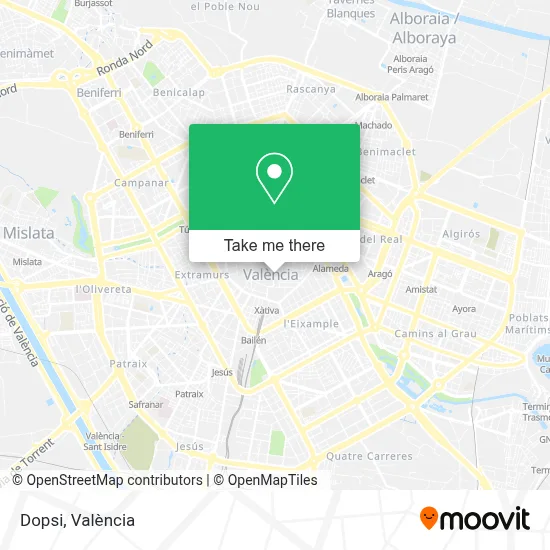 Dopsi map