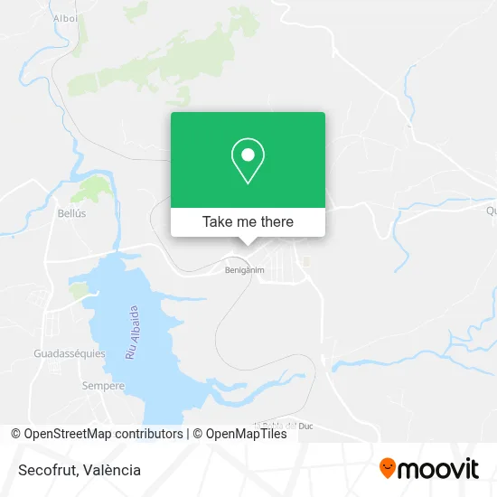 Secofrut map