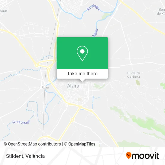 Stildent map