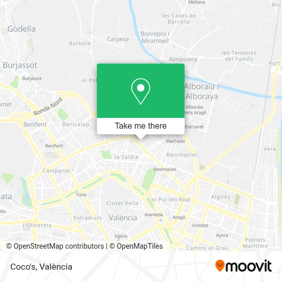 Coco's map