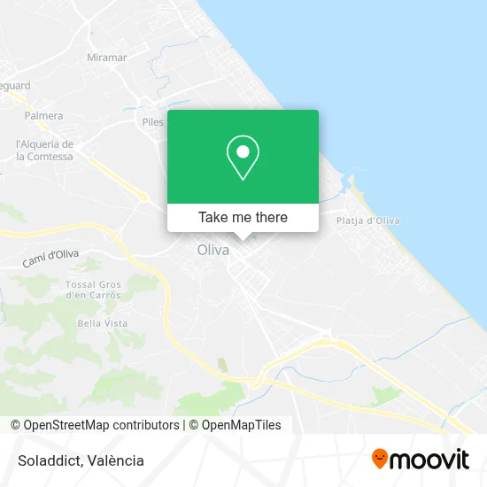Soladdict map