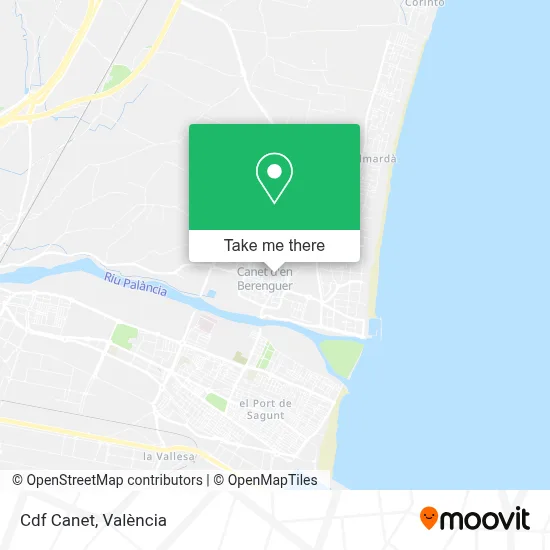 Cdf Canet map