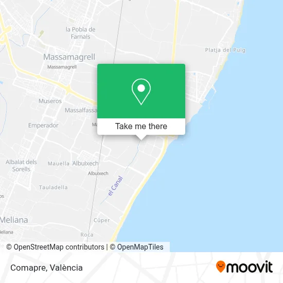 Comapre map