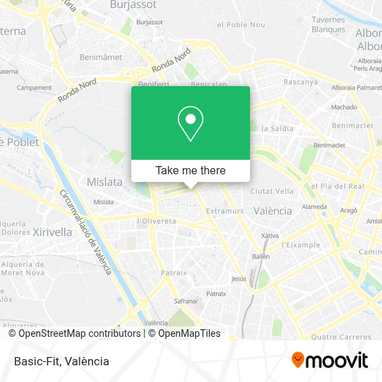 Basic-Fit map