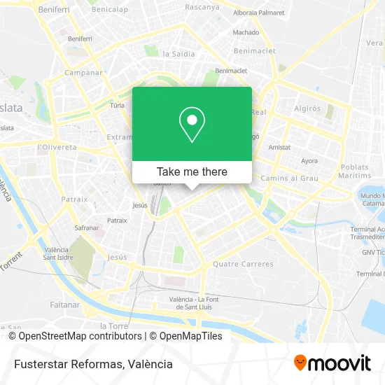 Fusterstar Reformas map