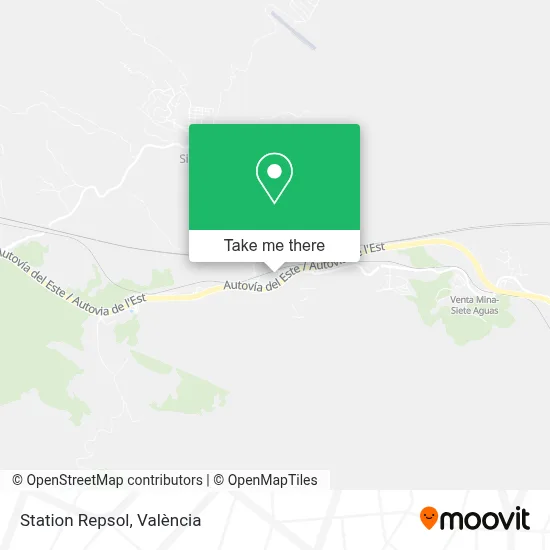 Station Repsol map