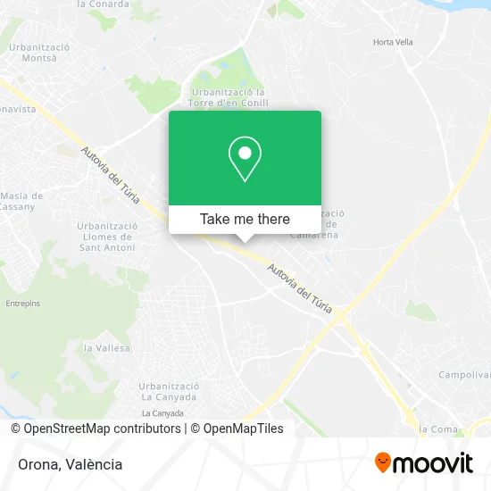 Orona map