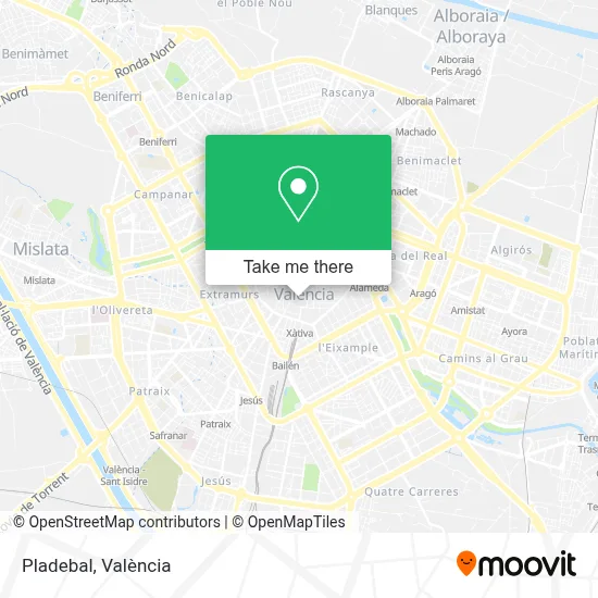 Pladebal map