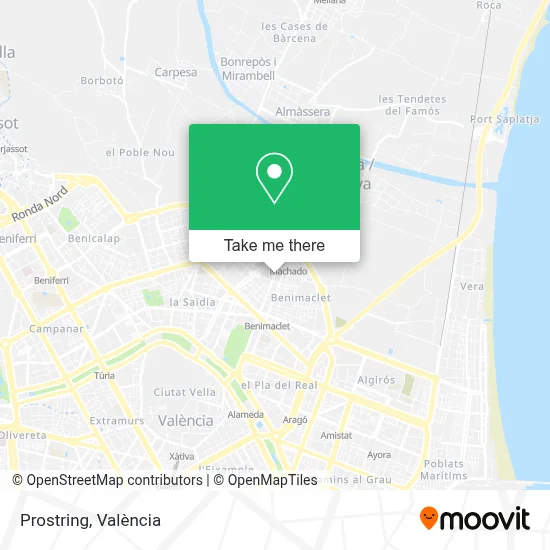 Prostring map