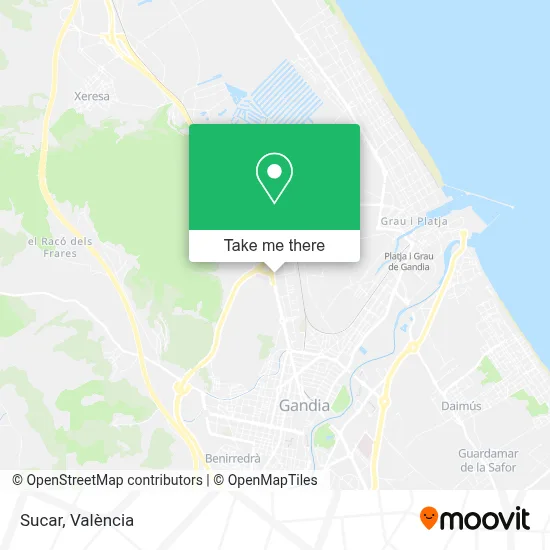 Sucar map