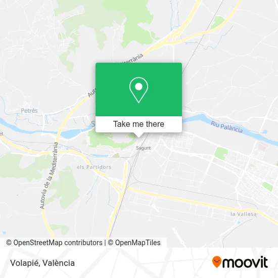 Volapié map