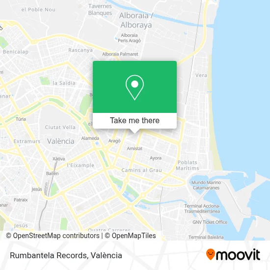 Rumbantela Records map