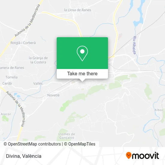 Divina map
