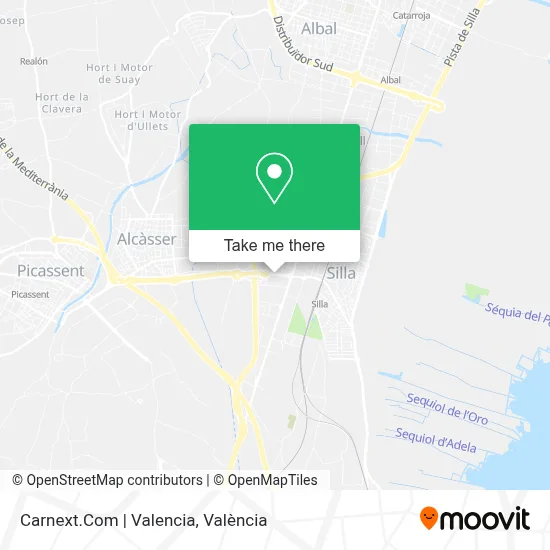 Carnext.Com | Valencia map