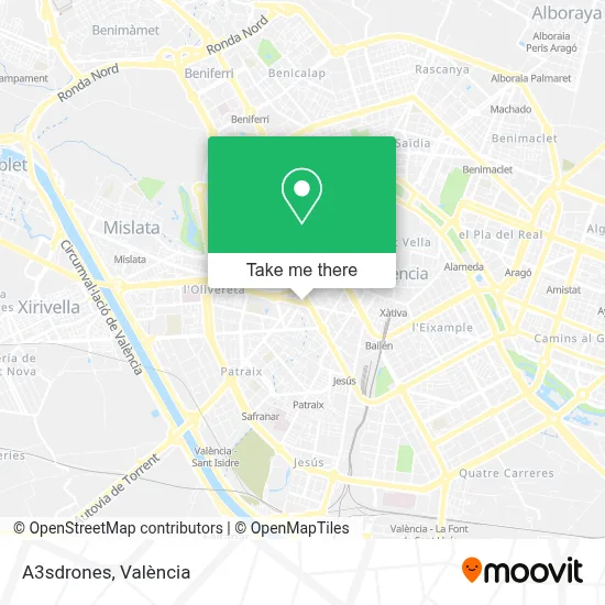 A3sdrones map