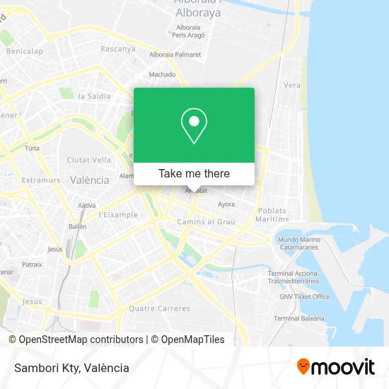 Sambori Kty map