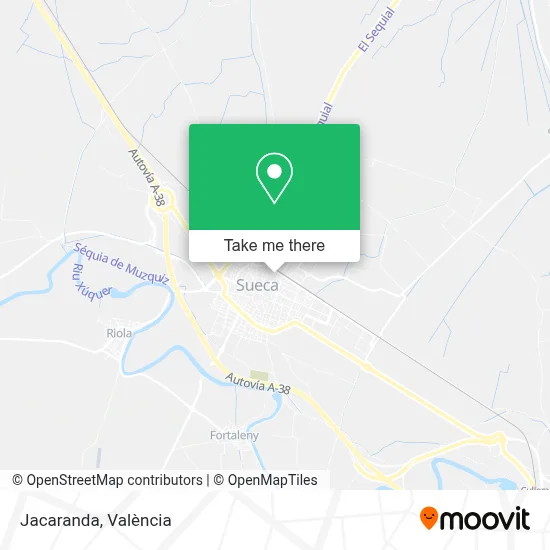 Jacaranda map