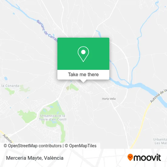 Merceria Mayte map
