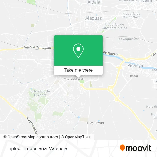 Triplex Inmobiliaria map