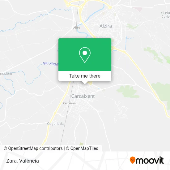 Zara map