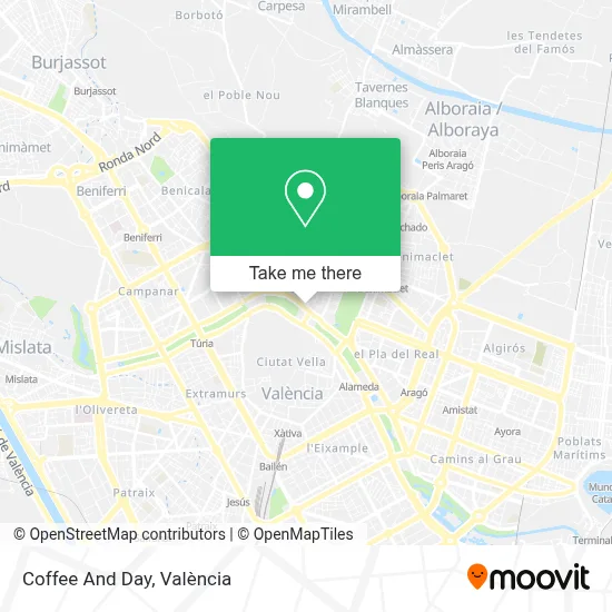 Coffee And Day map