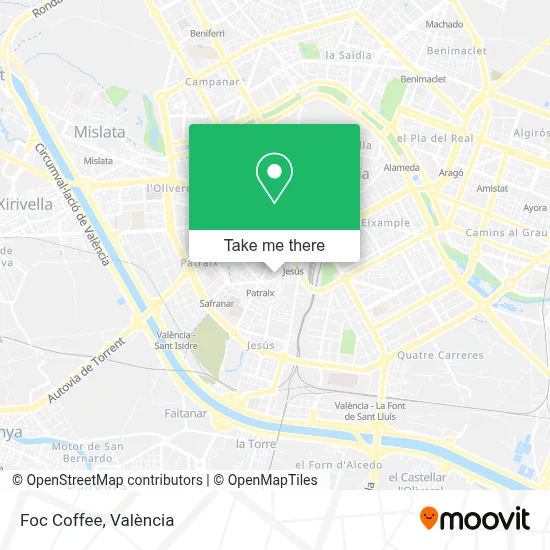 Foc Coffee map