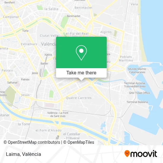 Laima map