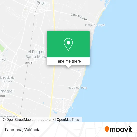 Fanmasa map