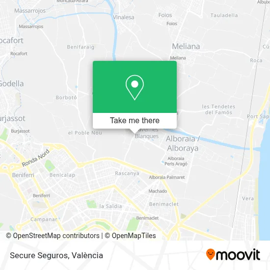 Secure Seguros map
