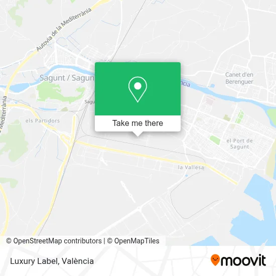 Luxury Label map