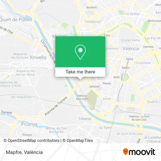 Mapfre map