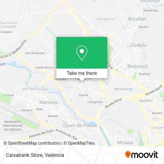 Caixabank Store map