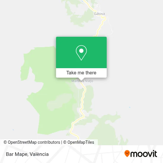 Bar Mape map